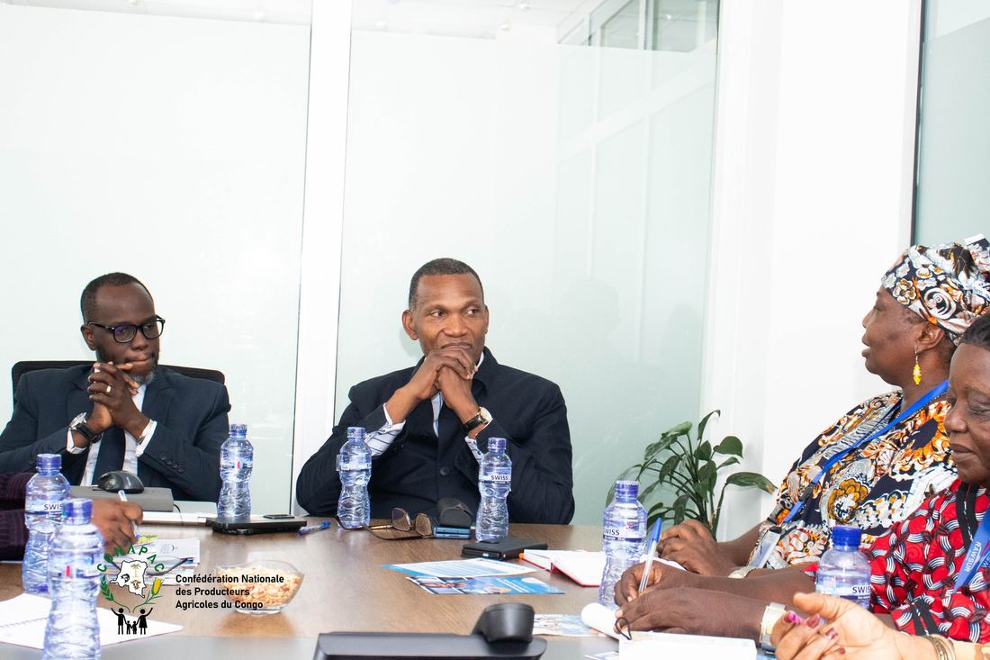 CONAPAC representatives in a strategic round-table meeting