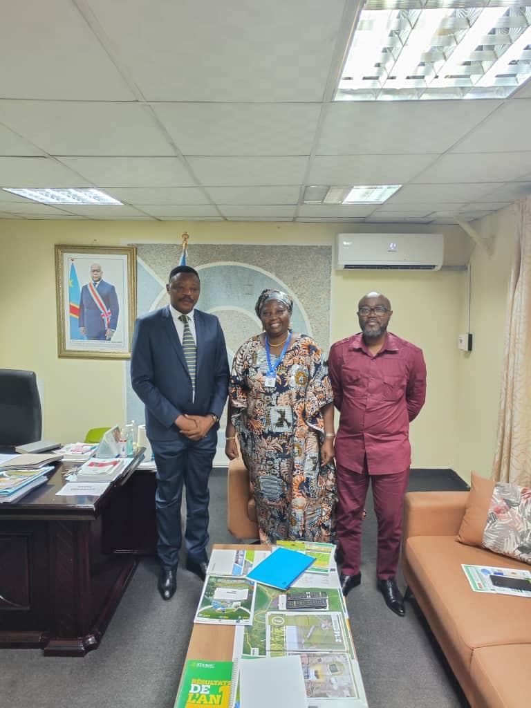 A CONAPAC delegation on an advocacy visit to public authorities